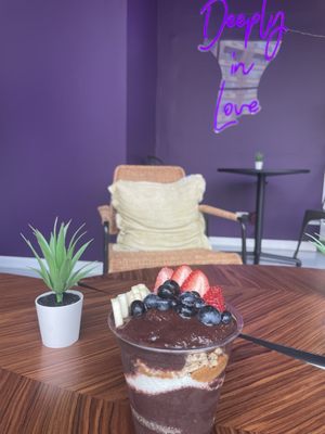 Deep Purpl Acai Bowls by null