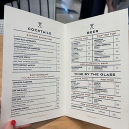 Bar menu Bar menu