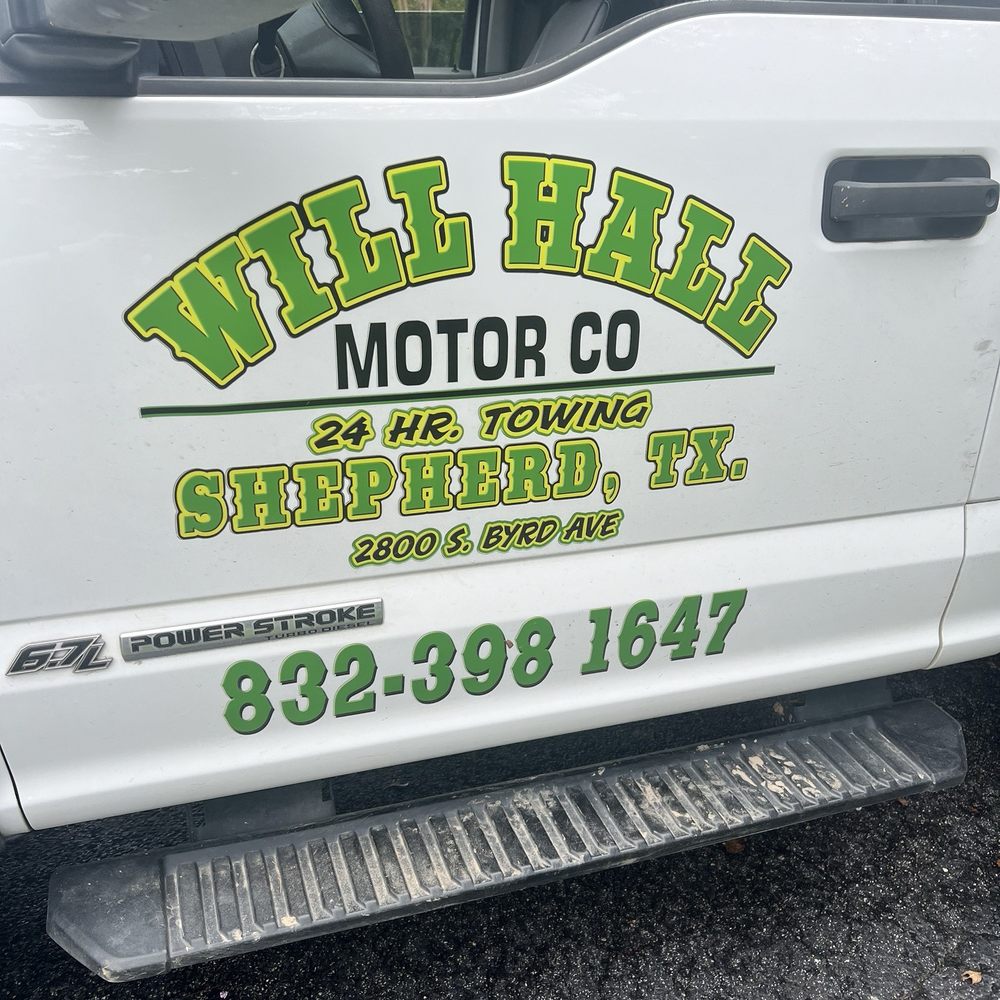 Will Hall Motor - Towing Near Me - Shepherd, Texas Will Hall Motor - Towing Near Me - Shepherd, Texas