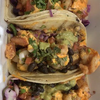 Jessy's Taco Bistro - 3 Fried Shrimp Tacos - Mexican Near Me - Norfolk, Virginia Jessy's Taco Bistro - 3 Fried Shrimp Tacos - Mexican Near Me - Norfolk, Virginia