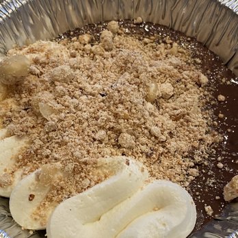 Alinea - Dark chocolate hazelnut pot for dessert - New American Near Me - Chicago, Illinois
