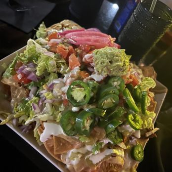 Casa del Vegano - Hugest nachos ever - Vegan Near Me - Dallas, Texas