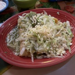 Enchiladas Verde