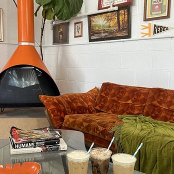 The Rebel Reserve - house latte and a mocha latte - Used, Vintage & Consignment Near Me - Cleveland, Ohio The Rebel Reserve - house latte and a mocha latte - Used, Vintage & Consignment Near Me - Cleveland, Ohio