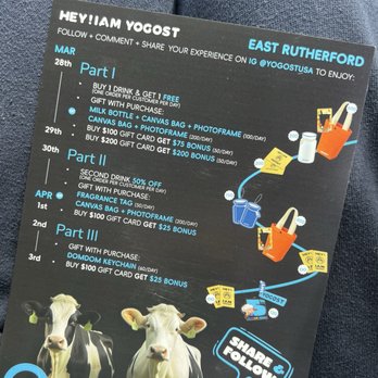 Hey I am Yogost - Promotion - Ice Cream & Frozen Yogurt Near Me - East Rutherford, New Jersey