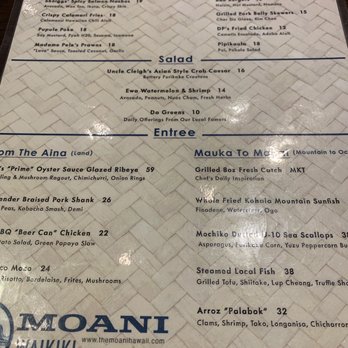 Moani Waikiki - Seafood Near Me - Honolulu, Hawaii Moani Waikiki - Seafood Near Me - Honolulu, Hawaii