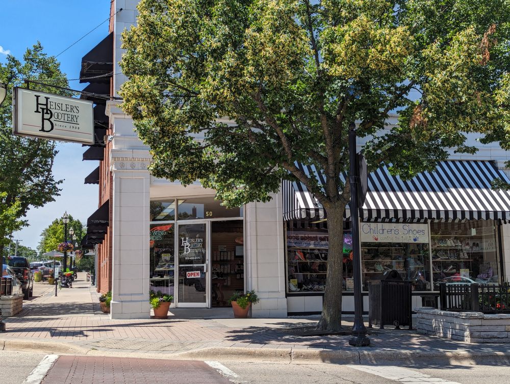 HEISLER’S BOOTERY Updated July 2024 50 N Williams St, Crystal Lake