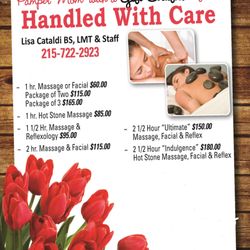 Handled With Care - Mother's Day is May 8th. Purchase a Gift Certificate for Mom, Grandmom or Mommy To Be!