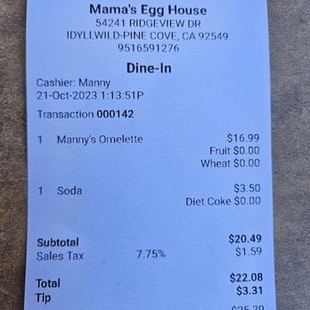 Mama's Egg House - Breakfast & Brunch Near Me - Idyllwild, California