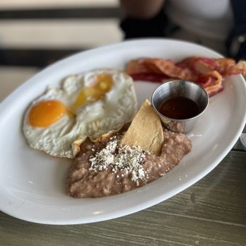 Infusion Art Caffe - Eggs and bacon - Breakfast & Brunch Near Me - El Paraje, BCS Infusion Art Caffe - Eggs and bacon - Breakfast & Brunch Near Me - El Paraje, BCS