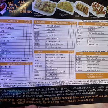 Grand HotPot - Menu - Hot Pot Near Me - Pacifica, California Grand HotPot - Menu - Hot Pot Near Me - Pacifica, California