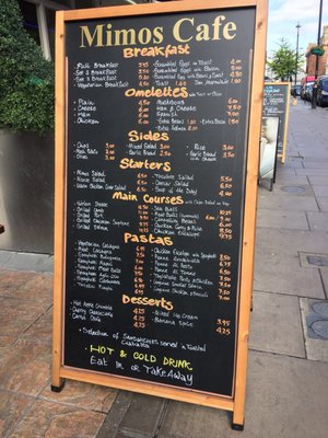 Menu photo 3 Mimos Cafe London, XGL