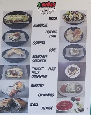 Menu photo 5 3 Niñas Hurst, TX