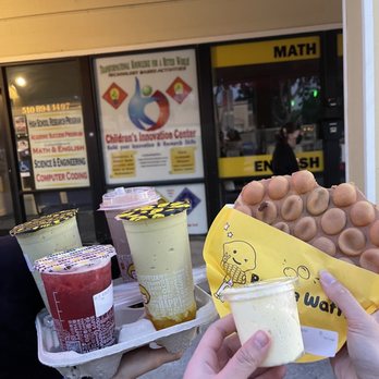 Happy Lemon - Our order! - Tea Rooms Near Me - Newark, California