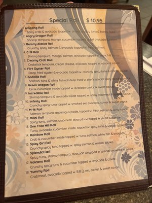 Menu photo 8 Miyabi Restaurant Mount Laurel, NJ