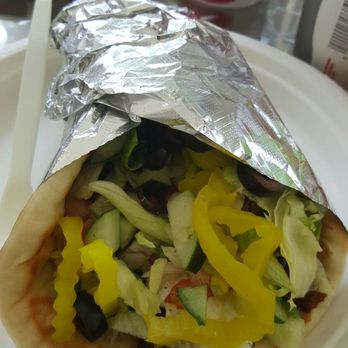 Greek Cuisine - Lamb Gyro......delicious! - Mediterranean Near Me - Durham, North Carolina