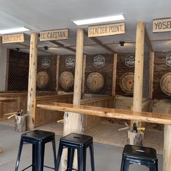 Yosemite Axe Throwing - Indoor Axe Throwing - Axe Throwing Near Me - Oakhurst, California Yosemite Axe Throwing - Indoor Axe Throwing - Axe Throwing Near Me - Oakhurst, California