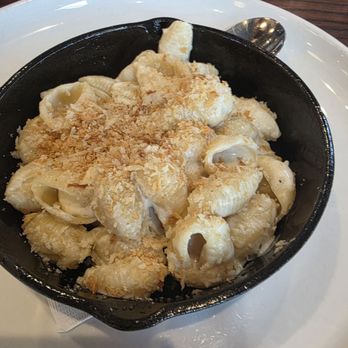 The League Kitchen & Tavern - Macaroni & cheese as extra side. Main dish was Fried Pork Chop, mashed potatoes. Beautiful to look at but worst food I've had long time. - Bars Near Me - Austin, Texas The League Kitchen & Tavern - Macaroni & cheese as extra side. Main dish was Fried Pork Chop, mashed potatoes. Beautiful to look at but worst food I've had long time. - Bars Near Me - Austin, Texas