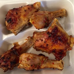 Brookshire's - 5-piece (dark) roasted chicken for under $5!