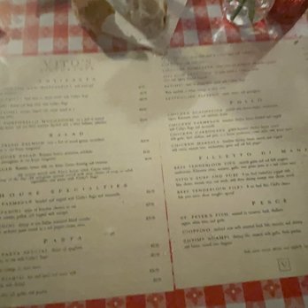 Vito's Ristorante - Menu - Italian Near Me - Oklahoma City, Oklahoma Vito's Ristorante - Menu - Italian Near Me - Oklahoma City, Oklahoma