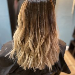Blonde balayage