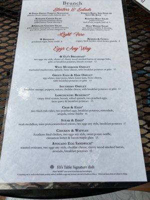 Menu photo 3 Eli's Table Charleston, SC
