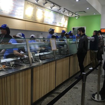 Just Salad - Assembly line of salad - Salad Near Me - New York, New York Just Salad - Assembly line of salad - Salad Near Me - New York, New York
