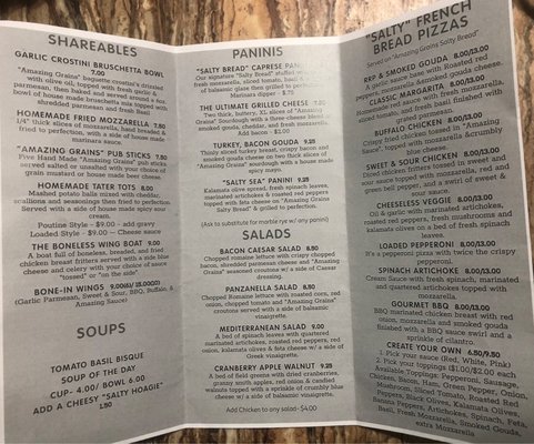 Menu photo 3 Salty Bread Pizza Cafe Irondequoit, NY