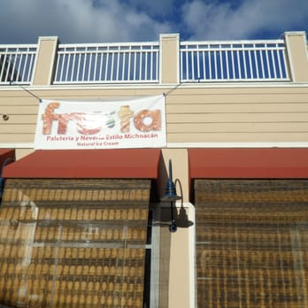 Fruta Ice Cream - the front of Fruta, with the shade down on the outside... - Ice Cream & Frozen Yogurt Near Me - Santa Rosa, California Fruta Ice Cream - the front of Fruta, with the shade down on the outside... - Ice Cream & Frozen Yogurt Near Me - Santa Rosa, California