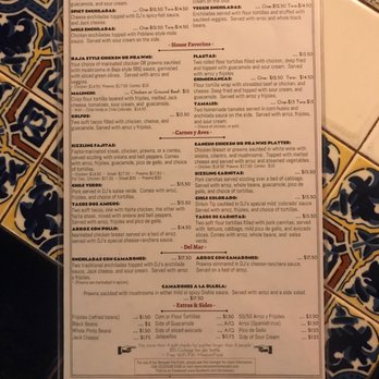 Don Jose's Restaurant - Their recently updated menu page 2 - Mexican Near Me - Castro Valley, California Don Jose's Restaurant - Their recently updated menu page 2 - Mexican Near Me - Castro Valley, California