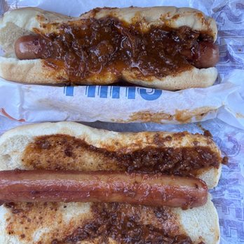 Wienerschnitzel - Looks like a chili dog and a dog that got a whiff of some chili. Come on kids, do your job and have a good attitude - Hot Dogs Near Me - Visalia, California Wienerschnitzel - Looks like a chili dog and a dog that got a whiff of some chili. Come on kids, do your job and have a good attitude - Hot Dogs Near Me - Visalia, California