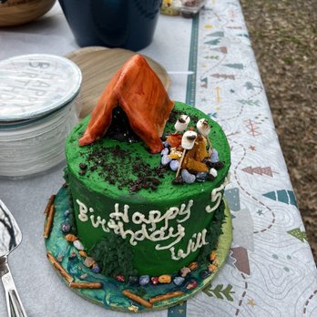 Willow Tree Cottage Bakery - Camping theme birthday cake - Custom Cakes Near Me - Nampa, Idaho Willow Tree Cottage Bakery - Camping theme birthday cake - Custom Cakes Near Me - Nampa, Idaho