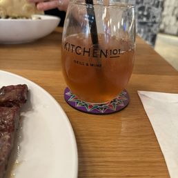 Tea mixed with sweet tea