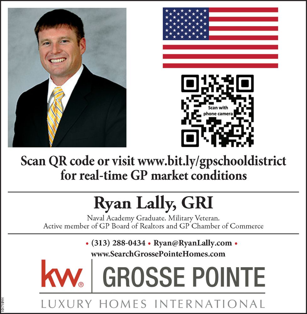 RYAN LALLY KW GROSSE POINTE Contact Agent 19853 Mack Ave, Grosse