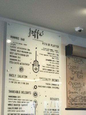Menu photo 5 Jaffa Miami, FL
