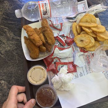Roll-N-Roaster - Chicken strips and French fries - American Near Me - Brooklyn, New York