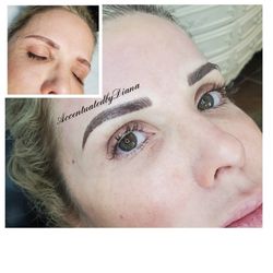 Accentuated By Diana - Microblading-client wanted darker at touch up. Stunning!