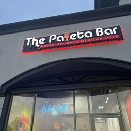 Exterior outside entrance of The Paleta Bar - Houston, Texas Exterior outside entrance of The Paleta Bar - Houston, Texas