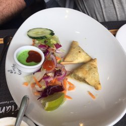 Coriander - The teeny tiny samosas