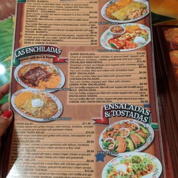 Fiesta Mexicana - Menu Dec 2019 - Mexican Near Me - Page, Arizona Fiesta Mexicana - Menu Dec 2019 - Mexican Near Me - Page, Arizona