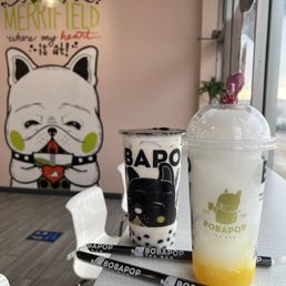 Banana Milk Tea W/ Boba