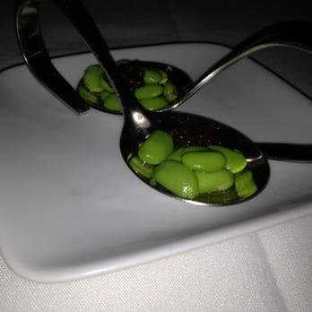 Hawks - Edamame amuse bouche - New American Near Me - Granite Bay, California Hawks - Edamame amuse bouche - New American Near Me - Granite Bay, California