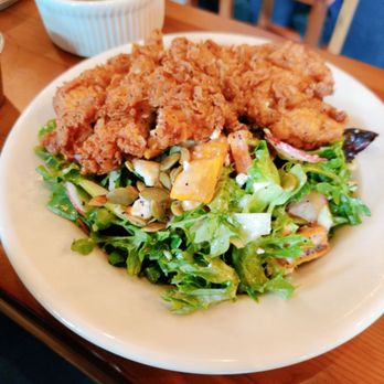 The Eagle Charlotte - Winter salad with chicken breast - Southern Near Me - Charlotte, North Carolina