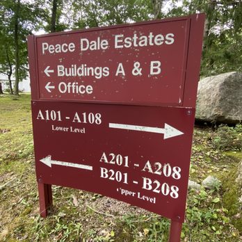 Peacedale Estates - Signs. - Apartments Near Me - Wakefield, Rhode Island