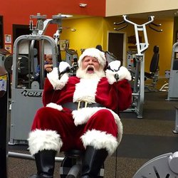 Even Santa has to prepare for his big night