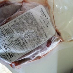 Queen Bee Farms - Fantastic Beef Cube Steak came packaged like this
