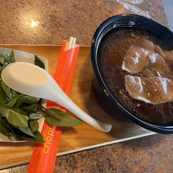 Paris Banh Mi - Rare steak pho (no greens since my little one don't eat it) - Vietnamese Near Me - Collierville, Tennessee