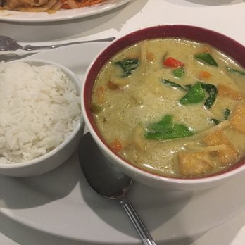 Jk Thai Garden and Sushi - Green curry - Thai Near Me - Mount Dora, Florida