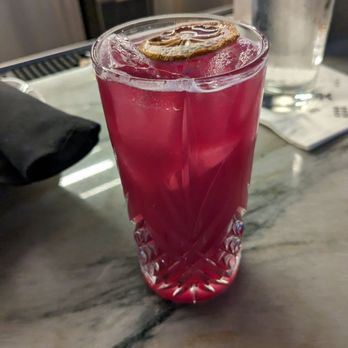 CIRCA at Navy Yard - Purple Rain (habanero vodka, gin, pineapple juice) - American Near Me - Washington, DC, District of Columbia