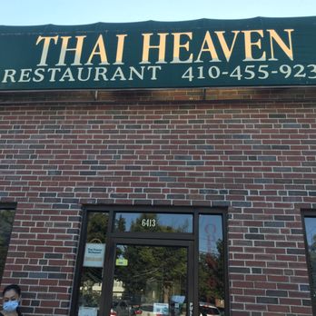 Thai Heaven Restaurant - Front of restaurant - Thai Near Me - Catonsville, Maryland